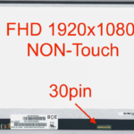 BOE 15,6" NV156FHD-N48, 30PIN,FHD, IPS,No Brackets (სამაგრი ყურის გარეშე) ,Matte