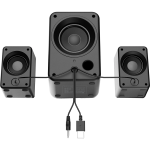 MEETION SP2111, Pro 2.1 Gaming Desktop Speakers, Wired+Bluetooth,RMS: 5W+3W*2, Ultimate 2.1 Channel Audio, RGB Pulse - Image 12