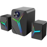 MEETION SP2111, Pro 2.1 Gaming Desktop Speakers, Wired+Bluetooth,RMS: 5W+3W*2, Ultimate 2.1 Channel Audio, RGB Pulse - Image 11