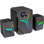 MEETION SP2111, Pro 2.1 Gaming Desktop Speakers, Wired+Bluetooth,RMS: 5W+3W*2, Ultimate 2.1 Channel Audio, RGB Pulse - Image 10