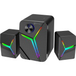 MEETION SP2111, Pro 2.1 Gaming Desktop Speakers, Wired+Bluetooth,RMS: 5W+3W*2, Ultimate 2.1 Channel Audio, RGB Pulse - Image 6