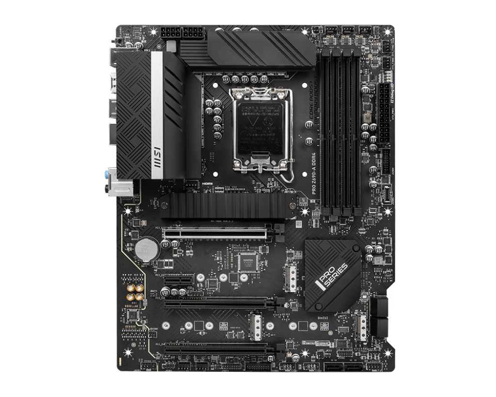 1024 MSI PRO Z690-A DDR4 ProSeries Computer Gaming Motherboard - Image 1