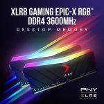 PNY XLR8 Gaming 16GB (2x8GB) RAM DDR4 3600MHz MD16GK2D4360018XRGB
