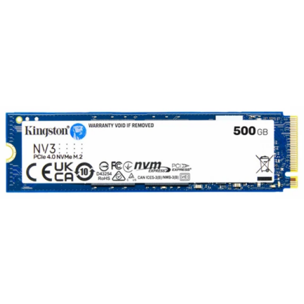 SNV3S 500G Kingston SSD M.2 500GB PCIe 4.0 NV3 - Image 1