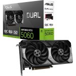 ASUS Graphic Card GeForce RTX 5060 8 GB GDDR7 OC DUAL-RTX5060-O8G