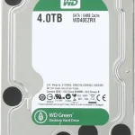 Western Digital Green WD40EZRX 4TB 3,5",Cache: 64MB, Rotation Speed: 5400 RPM