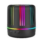 K2056 Mini USB-Powered Desktop Bluetooth Speaker [Bluetooth & 3.5mm AUX Dual Mode / No Battery Needed] Black