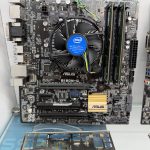 ASUS B150M-C Rev. 1.03 Motherboard i5-6400@2.70GHz 8GB RAM