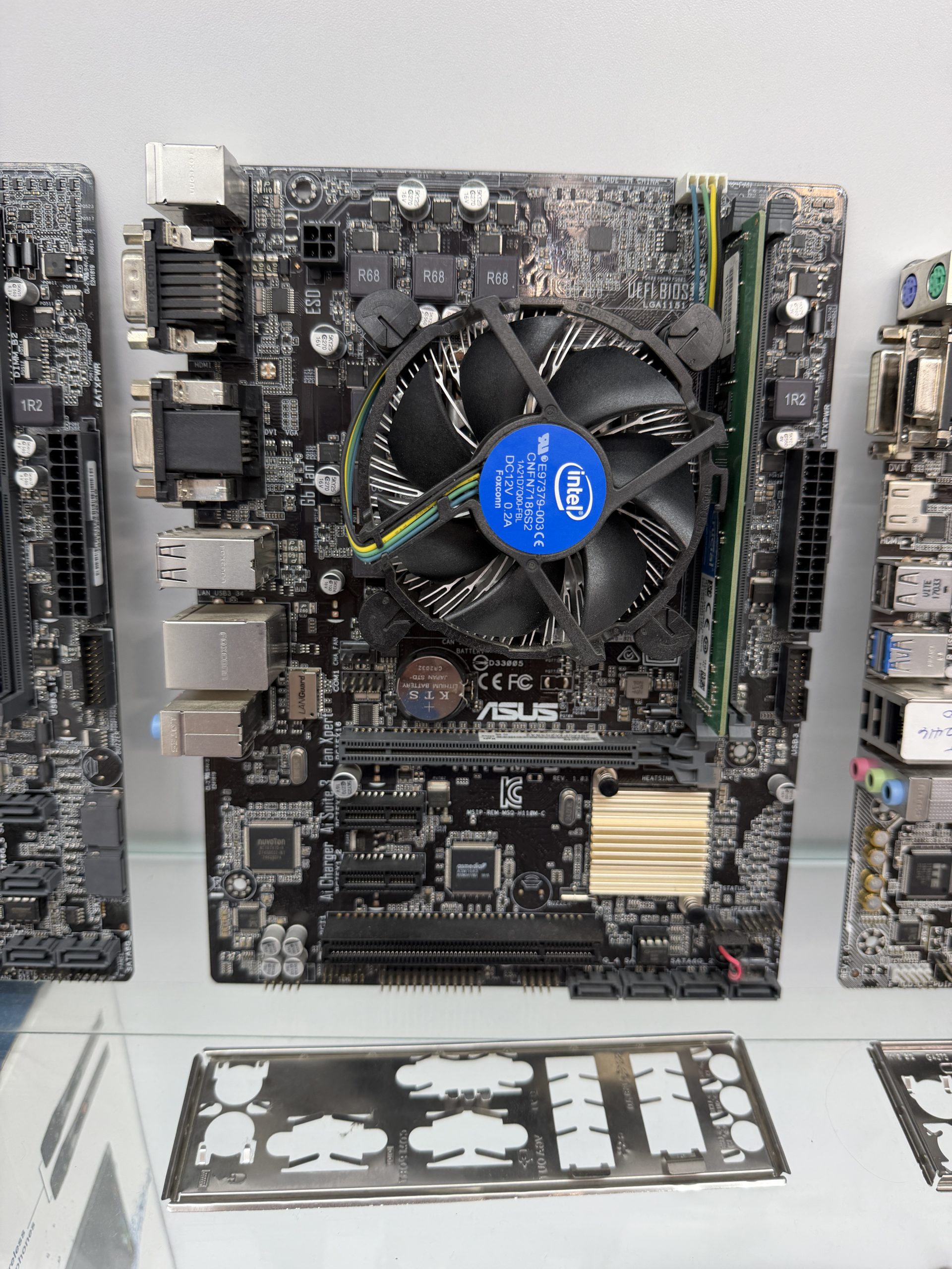 IMG_6272 ASUS H110M-C Motherboard, Intel i5-7500 CPU, 8GB DDR4 RAM - Image 1