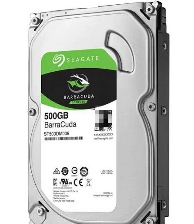 Seagate BarraCuda (ST500DM009) — 7200 RPM — 32 MB — 500 GB Seagate BarraCuda (ST500DM009) — 7200 RPM — 32 MB — 500 GB - Image 1