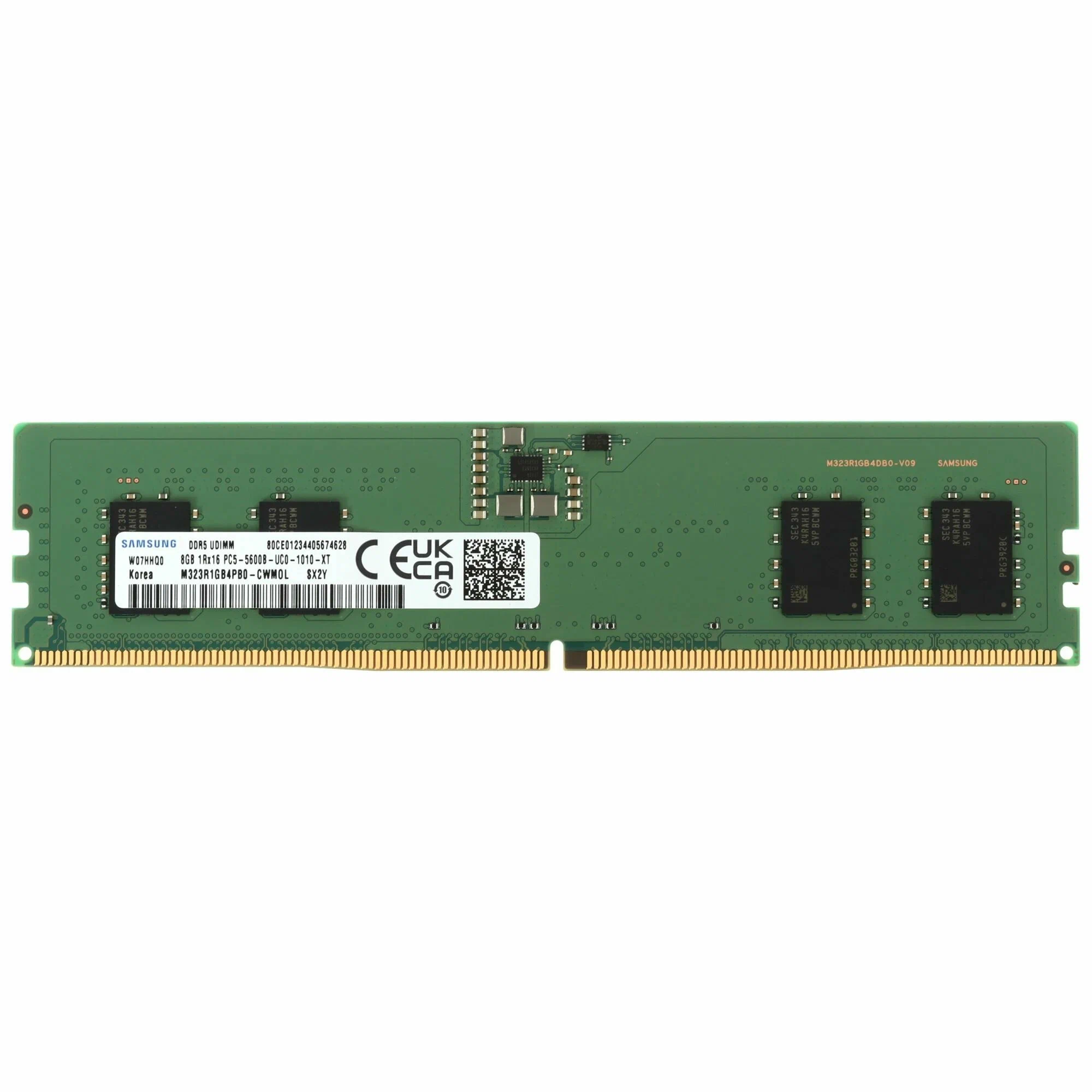 Samsung DDR5 (M323R1GB4PB0-CWM) — 5600 MHz — CL46 — 8 GB Samsung DDR5 (M323R1GB4PB0-CWM) — 5600 MHz — CL46 — 8 GB - Image 1