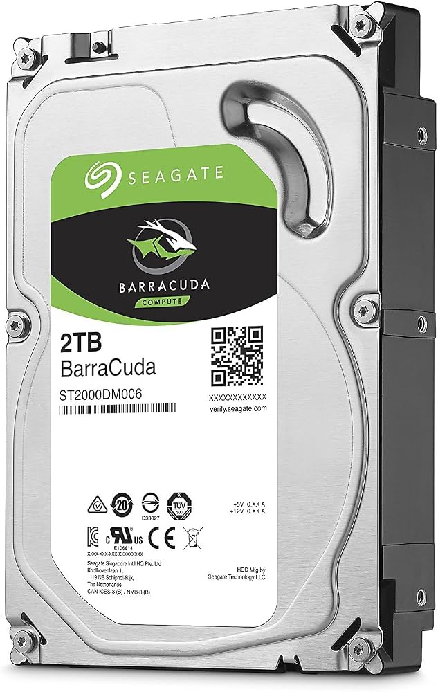 Seagate BarraCuda (ST2000DM006) — 7200 RPM — 64 MB — 2 TB Seagate BarraCuda (ST2000DM006) — 7200 RPM — 64 MB — 2 TB - Image 1