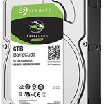 Seagate BarraCuda (ST6000DM003) — 5400 RPM — 256 MB — 6 TB